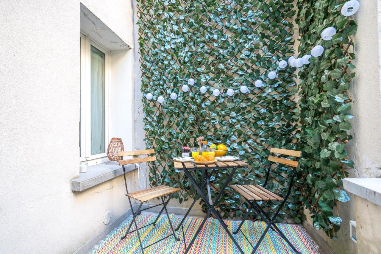 Studio Terrasse Privee 5 Min To Eiffel Tower Paris Exteriör bild